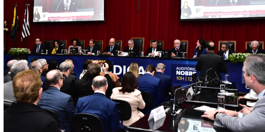 Edilberto Pontes Lima - Ministro Alexandre de Moraes, do STF, é homenageado pelo IRB durante XXIII Semana Jurídica do TCE-SP
